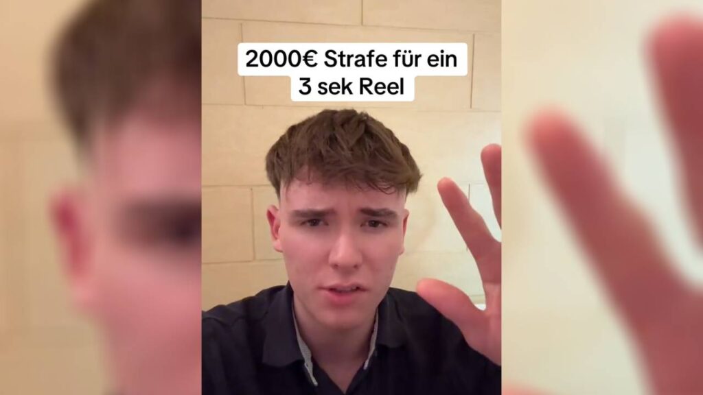 TikTok-Nutzer bekommt 2.000 Euro Abmahnung für 3-Sekunden-Clip