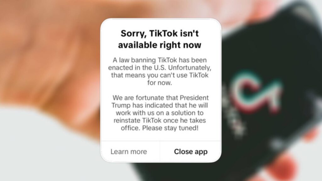 TikTok Sperre USA